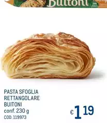 Buitoni - Pasta Sfoglia Rettangolare