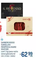 Sal seafood - Gambero Rosso Surgelato Medipesca/asaro