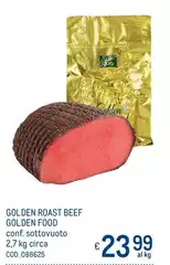 Golden Food - Golden Roast Beef Golden Food - Golden Roast Beef