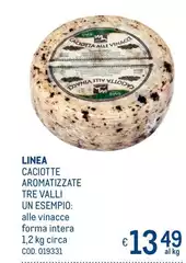 Lines - Caciotte Aromatizzate Tre Valli