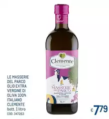 Clemente - Del Parco Olio Extra Vergine Di Oliva 100% Italiano Clemente - Del Parco Olio Extra Vergine Di Oliva 100% Italiano