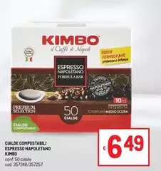 Kimbo - Cialde Compostabili Espresso Napoletano