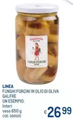 Lines - Funghi Porcini In Olio Di Oliva Galfre Lines - Funghi Porcini In Olio Di Oliva Galfre