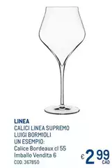 Lines - Calici Linea Supremo Luigi Bormioli Lines - Calici Linea Supremo Luigi Bormioli