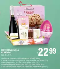 Bauli - Cesto Regalo Lilla Re Regalo