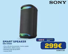 Sony - Smart Speaker SRS-X750O