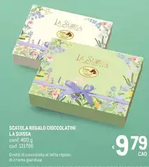 La suissa - Scatola Regalo Cioccolatini