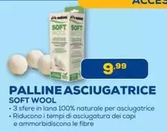 Meliconi - Palline Asciugatrice Soft Wool