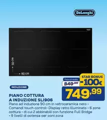 De Longhi - Piano Cottura A Induzione Sl1906