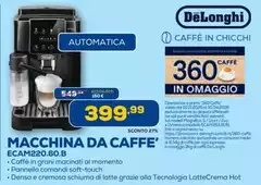 De Longhi - Macchina Da Caffe' ECAM220.60.B
