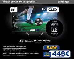 Haier - Smart Tv H55Q80FUX Serie Q80
