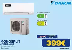 Daikin - Monosplit ATXCEBD/ARXC