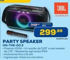 Jbl - Party Speaker On-The-Go 2 Jbl - Party Speaker On-The-Go 2