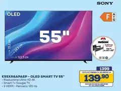 Sony - K55XR8APEDPEA/Oled Smart Tv 55"