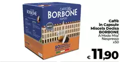 Caffe borbone - Caffè In Capsule Miscela Decisa