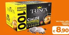 Trinca - 100 Cialde Caffè Eremoso