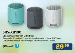 Sony - Speaker Wireless Con Extra Bass