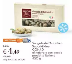 Solo - Vongole Dell'Adriatico Sapori&Idee