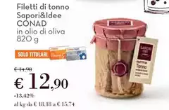 Conad - Filetti Di Tonno Sapori&Idee
