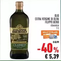 Filippo berio - Olio Extra Vergine Di Oliva