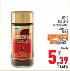 Nescafé - Gold