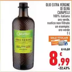 Carapelli - Olio Extra Vergine Di Oliva