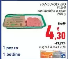 Fileni - Hamburger Bio