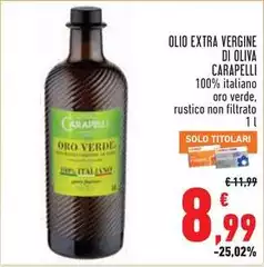 Carapelli - Olio Extra Vergine Di Oliva