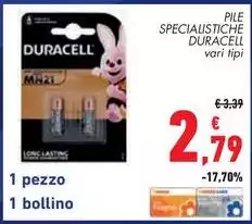 Duracell - Pile Specialistiche Duracell - Pile Specialistiche