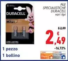 Duracell - Pile Specialistiche Duracell - Pile Specialistiche