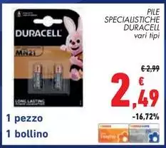 Duracell - Pile Specialistiche Duracell - Pile Specialistiche