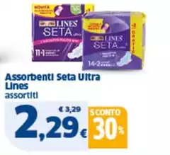 Lines - Assorbenti Seta Ultra Lines - Assorbenti Seta Ultra