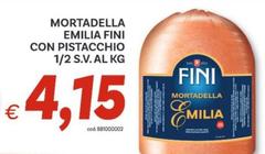 Fini Modena - Mortadella Emilia Con Pistacchio