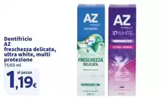 Az - Dentifricio Freschezza Delicata, Ultra White, Multi Protezione