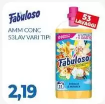 Fabuloso - Ammorbidente 53 Lav