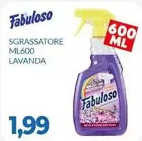 Fabuloso - Sgrassatore Ml600 Lavanda