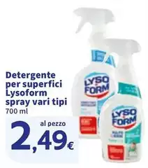 Lysoform - Detergente Per Superfici Spray Lysoform - Detergente Per Superfici Spray