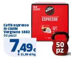 Espresso - Caffè  In Cialde Vergnano