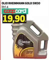 Gold - Olio Rheinmann  5w30