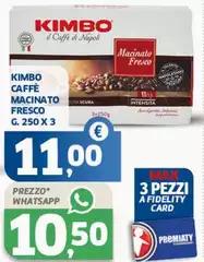 Kimbo - Caffè Macinato Fresco