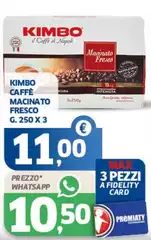 Kimbo - Caffè Macinato Fresco