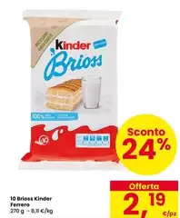 Ferrero - 10 Brios Kinder
