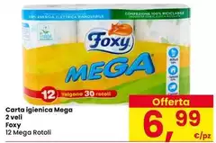 Foxy - Carta Igienica Mega