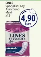 Lines - Specialist Lady Assorbenti Maxi Lines - Specialist Lady Assorbenti Maxi
