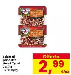 Handl tyrol - Sticks Di Pancetta Handl tyrol - Sticks Di Pancetta