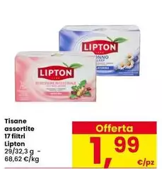 Lipton Tea - Tisane Assortite 17 Filtri