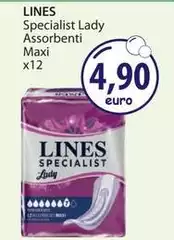 Lines - Specialist Lady Assorbenti Maxi Lines - Specialist Lady Assorbenti Maxi