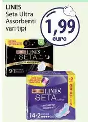 Lines - Seta Ultra Assorbenti Lines - Seta Ultra Assorbenti
