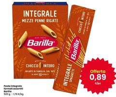 Barilla - Pasta Integrale Formati Assortiti Barilla - Pasta Integrale Formati Assortiti