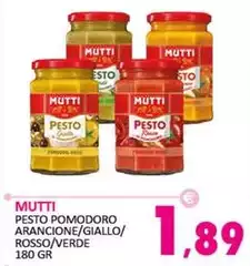 Mutti - Pesto Pomodoro Arancione
